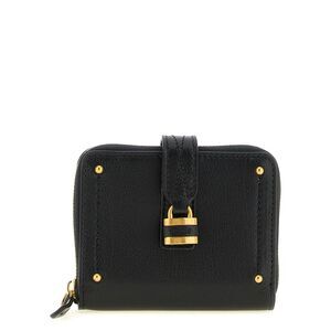Chloé Black Buffalo Leather Women's Cardholder